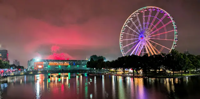 Montreal Old Port & Fireworks photo 9